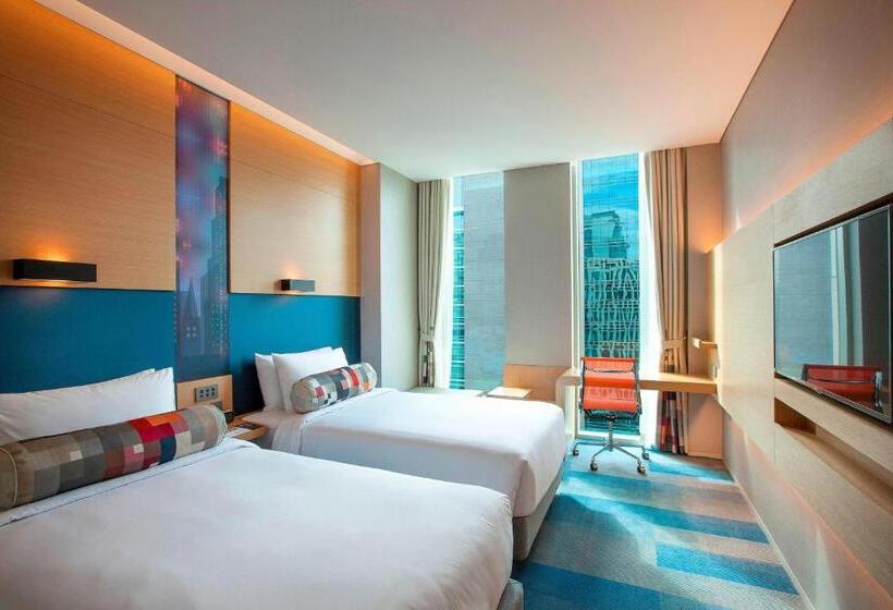 اتاق استاندارد با چشم‌انداز شهر, Aloft Seoul Gangnam