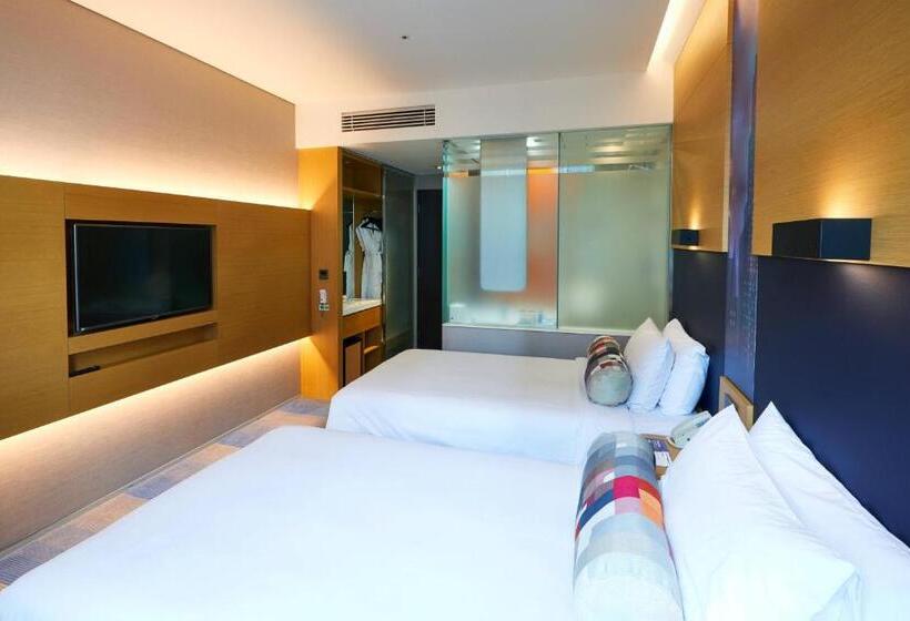 带城市景观的标准间, Aloft Seoul Gangnam
