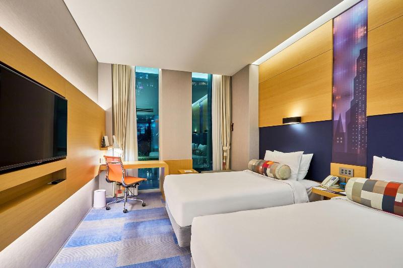 带城市景观的标准间, Aloft Seoul Gangnam