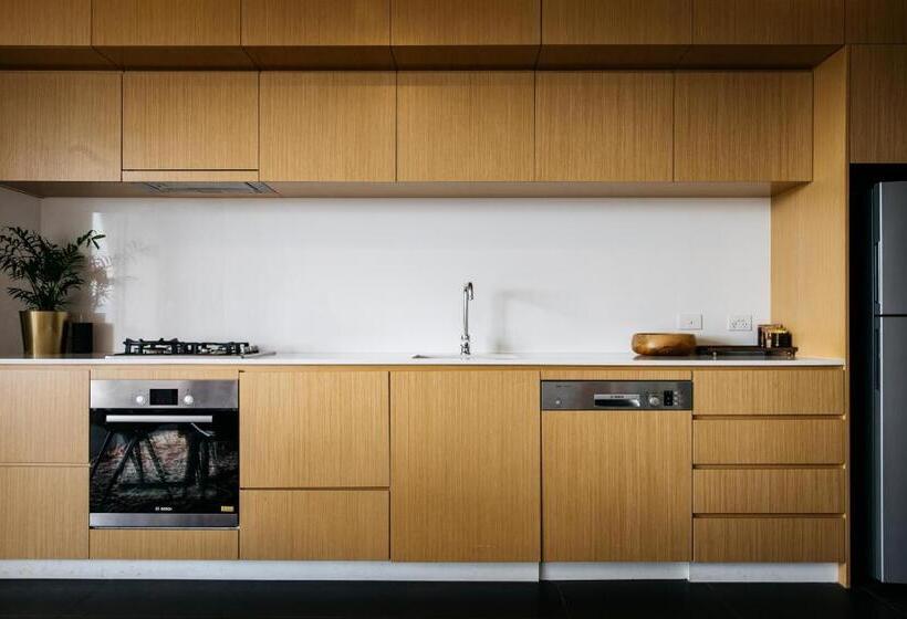 דירת דלוקס 2 חדרי שינה, Nishi Apartments Eco Living By Ovolo