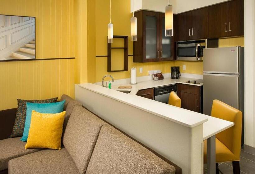 带大床的标准工作室, Residence Inn By Marriott Tyler