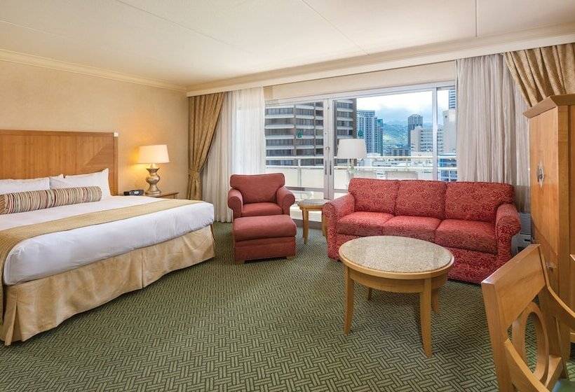 إستوديو قياسى ذو إطلالة جانبية على البحر, Waikiki Marina Resort At The Ilikai