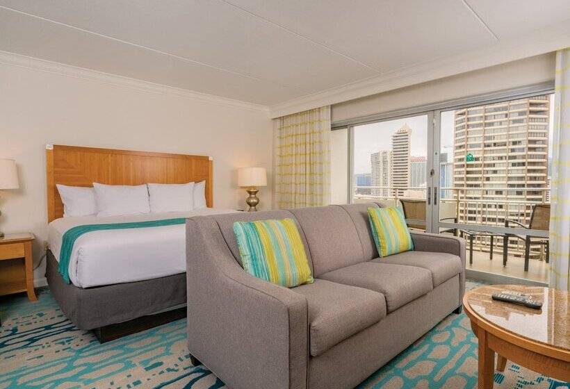 استودیوی استاندارد با چشم‌انداز شهر, Waikiki Marina Resort At The Ilikai
