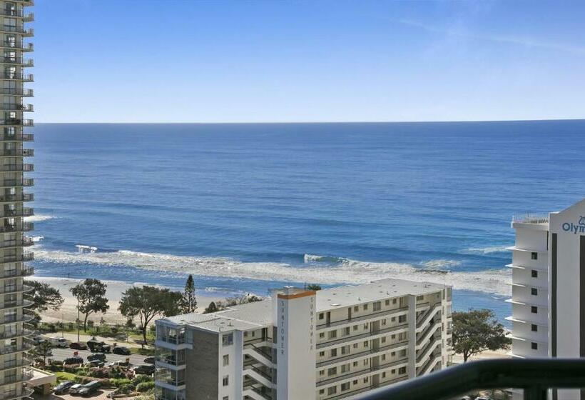 스탠다드 스튜디오, Ocean View 2 Bed Studio In The Heart Of Surfers