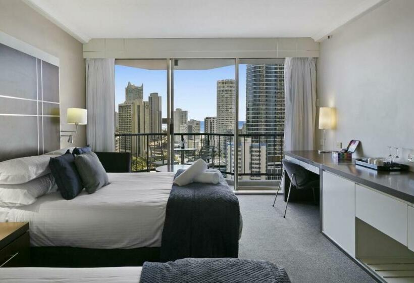 스탠다드 스튜디오, Ocean View 2 Bed Studio In The Heart Of Surfers