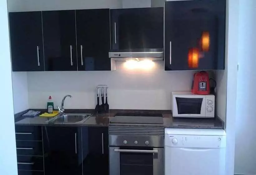 استودیوی استاندارد با چشم‌انداز دریا, Aparthotel El Faro
