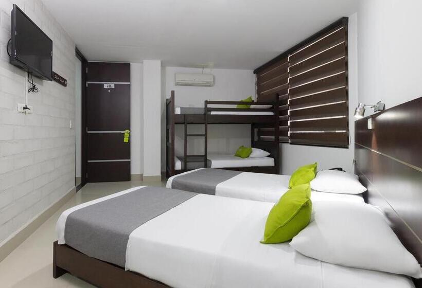 4인용 스탠다드 룸, Ayenda 1254 Mi Colombia