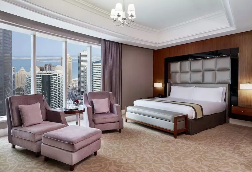 اتاق استاندارد با تخت دوبل و چشم‌انداز دریا, Best Plaza West Bay