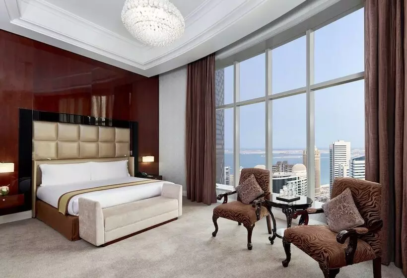 اتاق استاندارد با تخت دوبل و چشم‌انداز دریا, Best Plaza West Bay