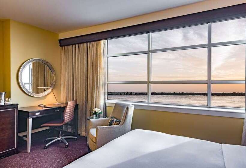 اتاق لوکس با چشم‌انداز دریا, Hilton Dead Sea Resort & Spa
