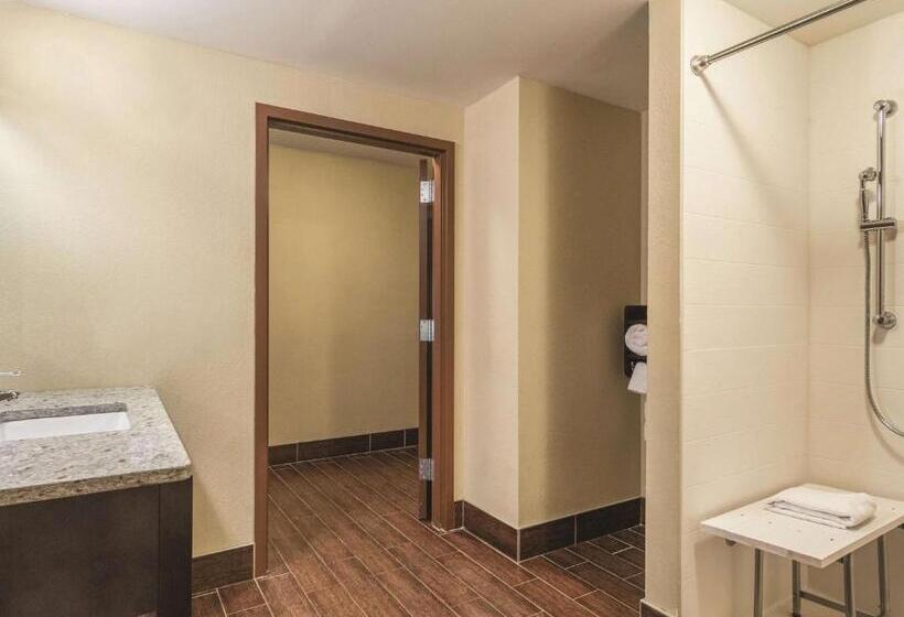 适合残疾人士使用的带超级大床的标准间, La Quinta By Wyndham Knoxville Central Papermill