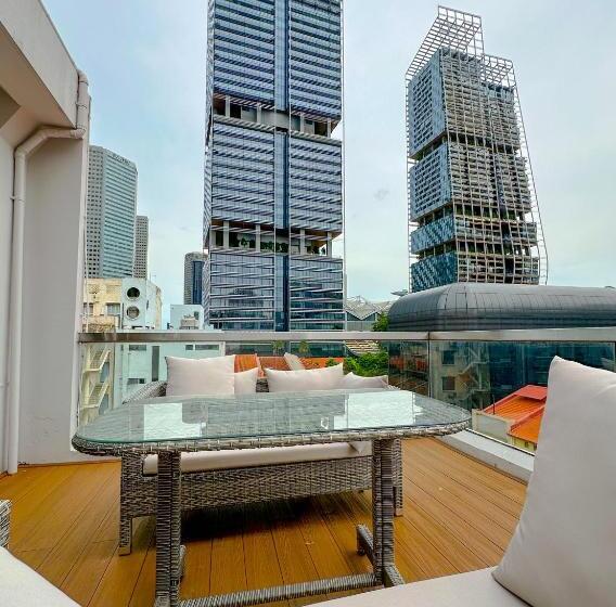 استودیو استاندارد با بالکن, D Nova Hotel Bugis