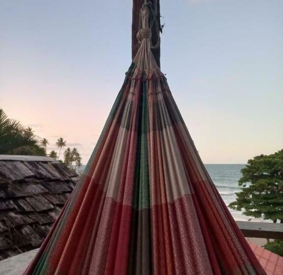 Deluxe Zimmer mit Meerblick & Balkon, Lahselva Pousada Hostel