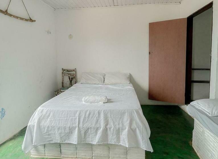 Deluxe 3-Bettzimmer mit Meerblick, Lahselva Pousada Hostel