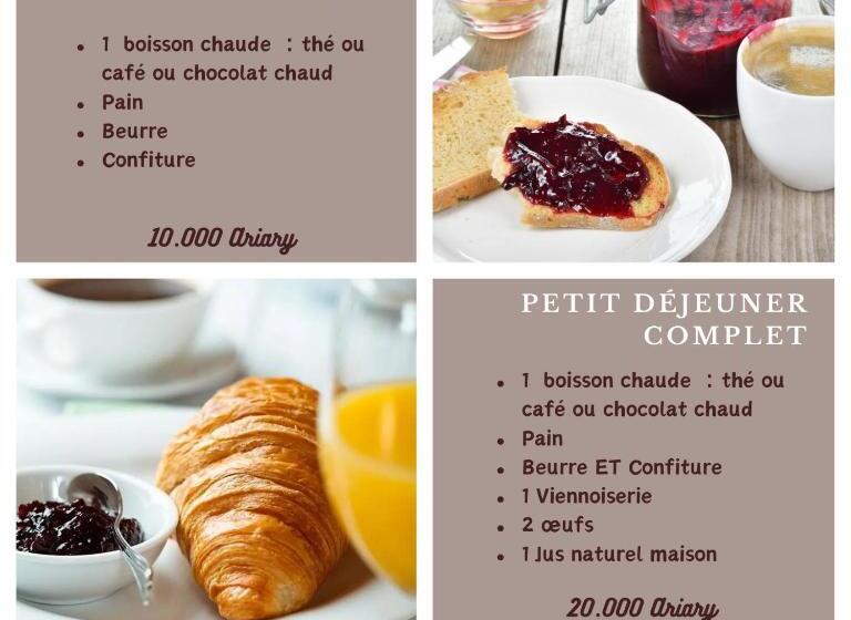 اتاق استاندارد سه تخته با چشمانداز باغ, Centre Lucien Botovasoa