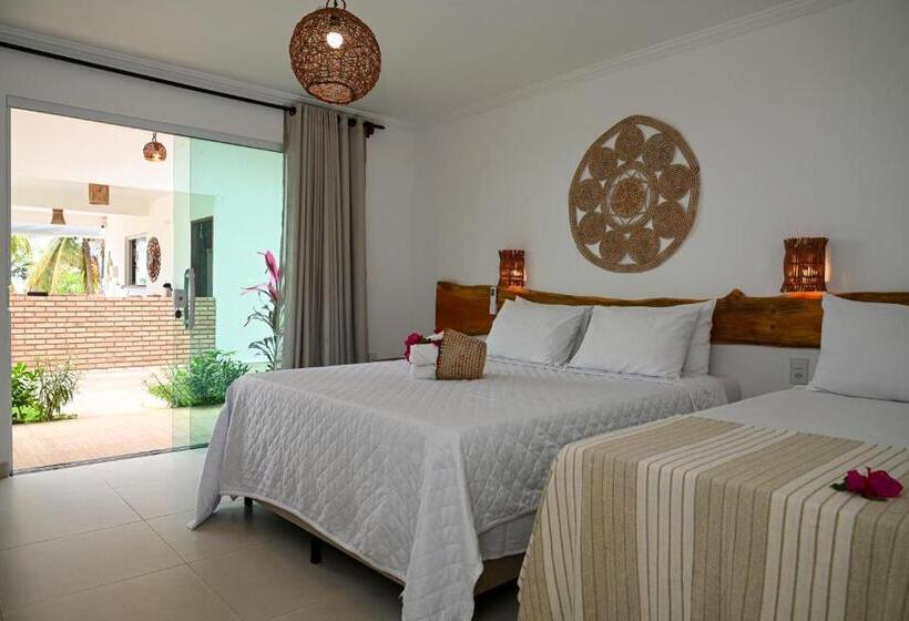 スタンダードトリプルルーム, Pousada Estação Do Mar