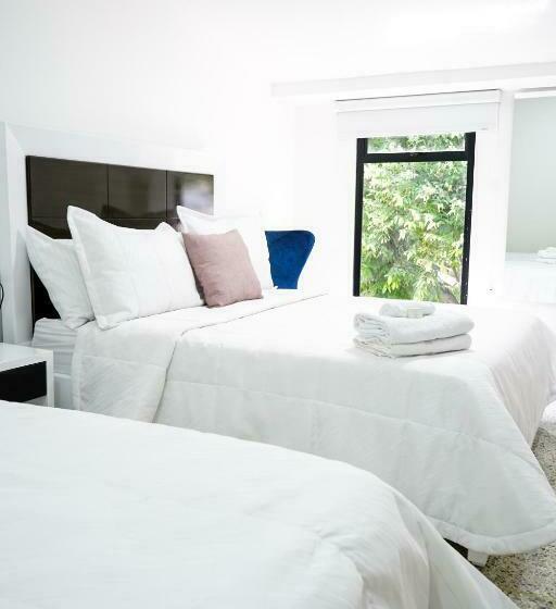 חדר סטנדרט שתי מיטות זוגיות, Casa Luna