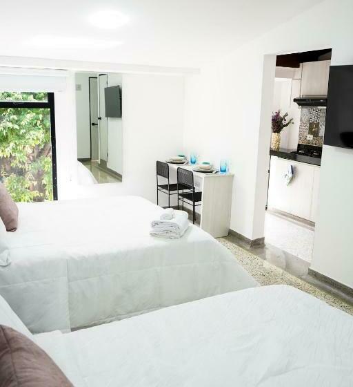 חדר סטנדרט שתי מיטות זוגיות, Casa Luna