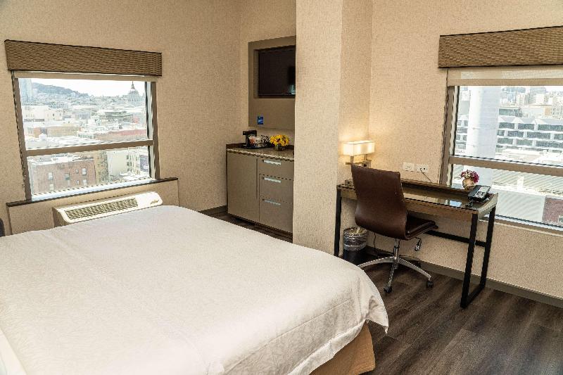 חדר סטנדרט עם מיטת קינג, Hampton Inn San Francisco Downtown/convention Center