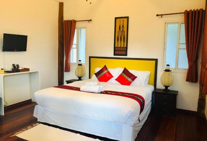 חדר דלוקס עם מרפסת, Rimpai Cottage