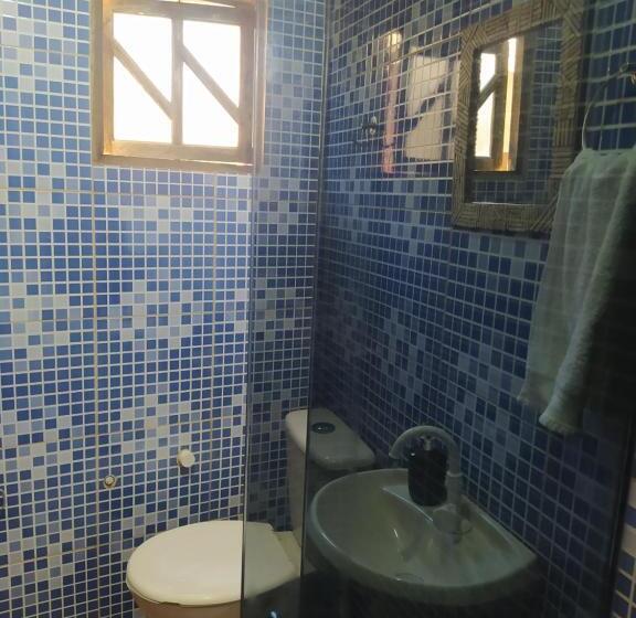 Standard room with outdoor bath, Hospedaria Diamante Lençóis