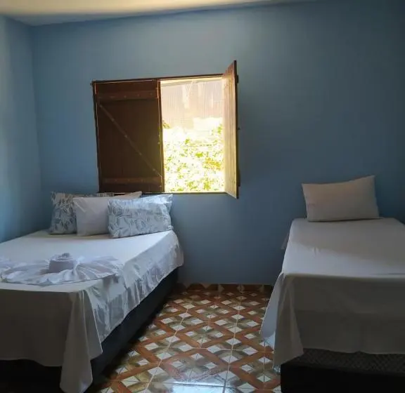 Standard room with outdoor bath, Hospedaria Diamante Lençóis
