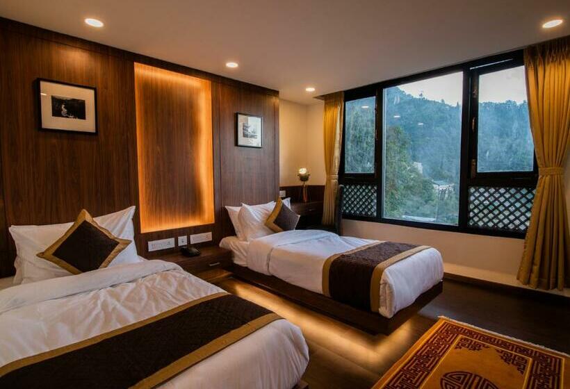 带山景的复式房间, Indra Mandala,gangtok   Am Hotel Kollection
