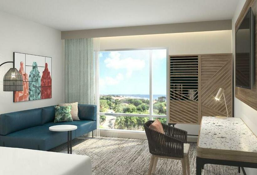 اتاق استاندارد با تخت بزرگ, Courtyard By Marriott Curacao