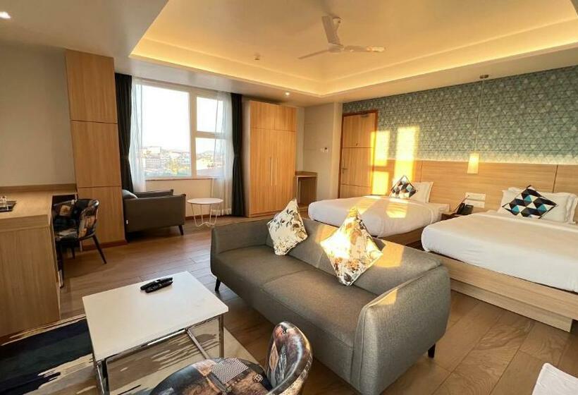 マウンテンビューファミリールーム, Aurora Boutique Hotel Imphal