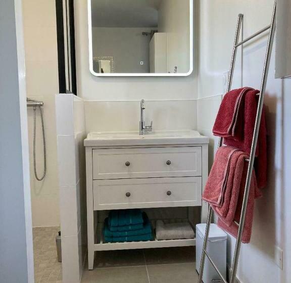 غرفة قياسية, Chambre, Salle De Bain, Toilette, Salon Privatif