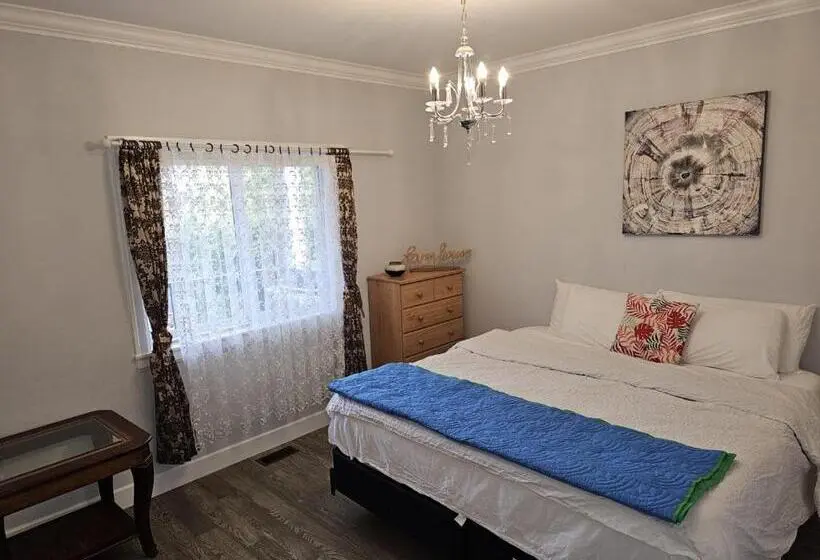 キングサイズベッドのデラックスルーム, Oscar Inn & 2bd Family Suite Or Private Room