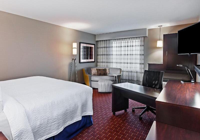 带大床的标准间, Courtyard By Marriott Odessa