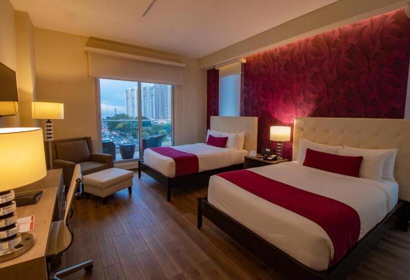 Номер Стандарт 2 Двуспальные Кровати, Ramada Plaza By Wyndham Panama Punta Pacifica