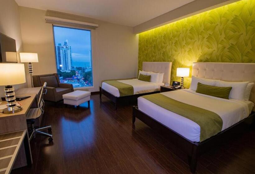 Номер Стандарт 2 Двуспальные Кровати, Ramada Plaza By Wyndham Panama Punta Pacifica