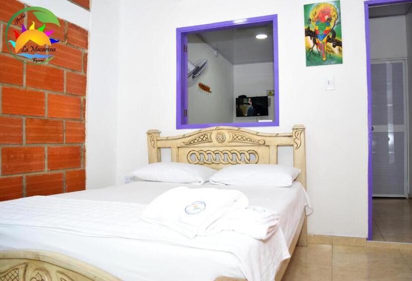 חדר סטנדרט נוף להרים, Hostal La Macarena