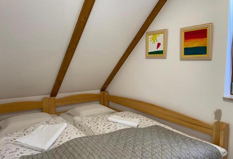 غرفة قياسية مطلّة علي الحديقة, Kis Duna Vendégház