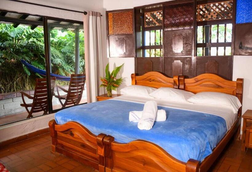 סוויטה עם מרפסת, Hacienda La Bonita