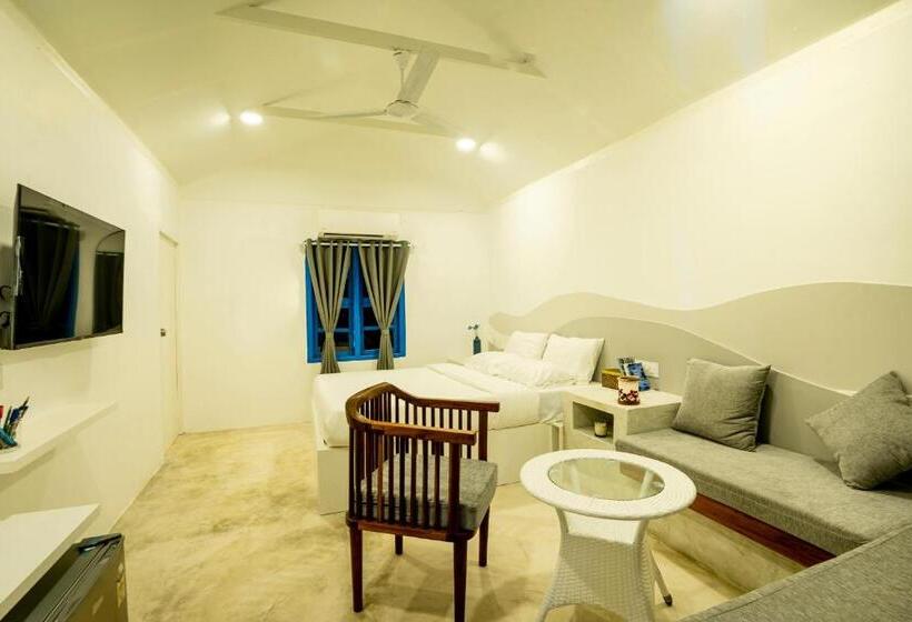 חדר דלוקס נוף לים, Greek Bay