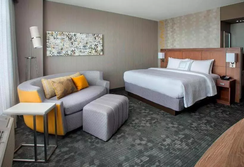 身障者適用キングサイズベッドルーム, Courtyard By Marriott Philadelphia Lansdale