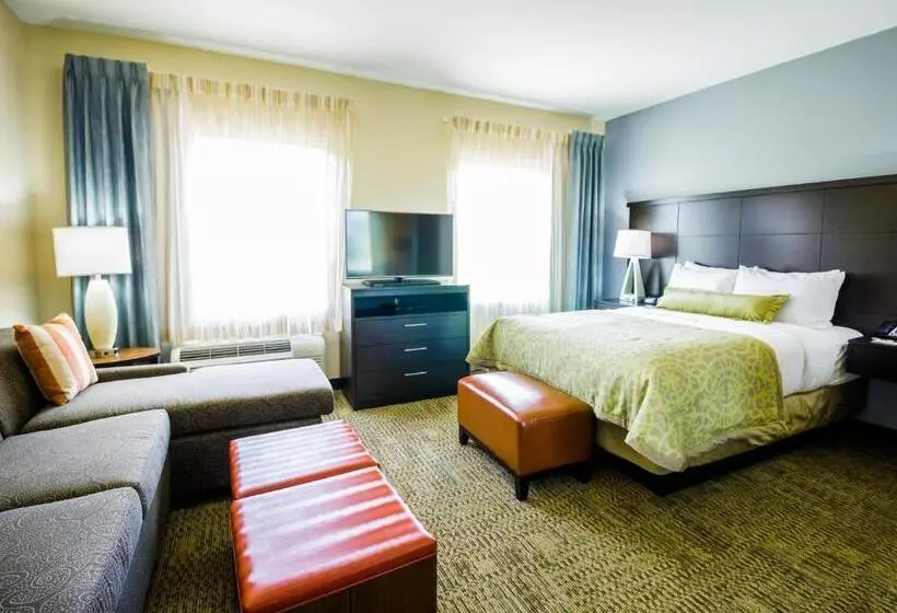 キングサイドベッドのスタンダードワンルーム, Staybridge Suites Plano   Legacy West Area, An Ihg