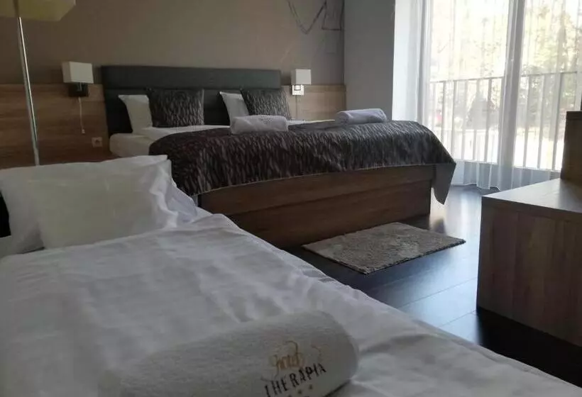Deluxe Trippelrum, Therapia