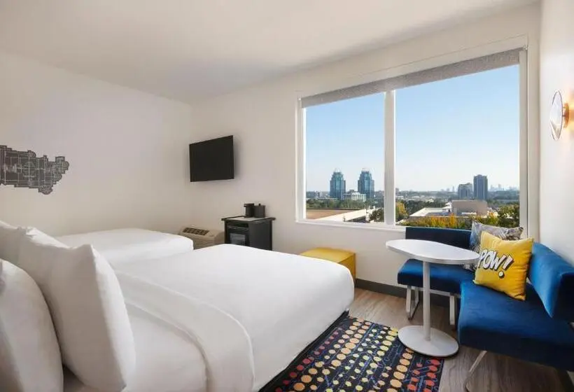 キングサイズベッドのスタンダードルーム, Aloft Atlanta Perimeter Center