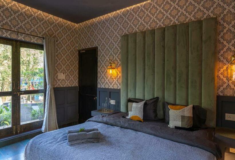 스탠다드 룸 킹사이즈 침대, Whoopers Boutique Hotel, Anjuna