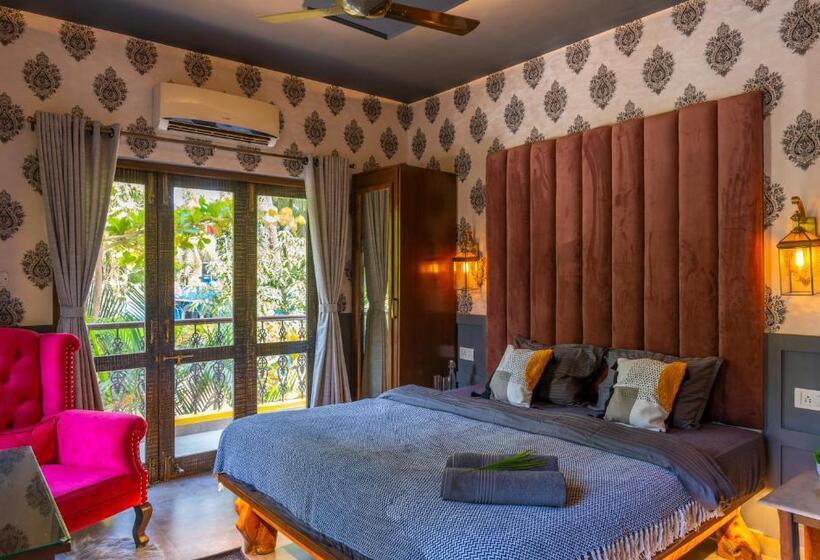 스탠다드 룸 킹사이즈 침대, Whoopers Boutique Hotel, Anjuna