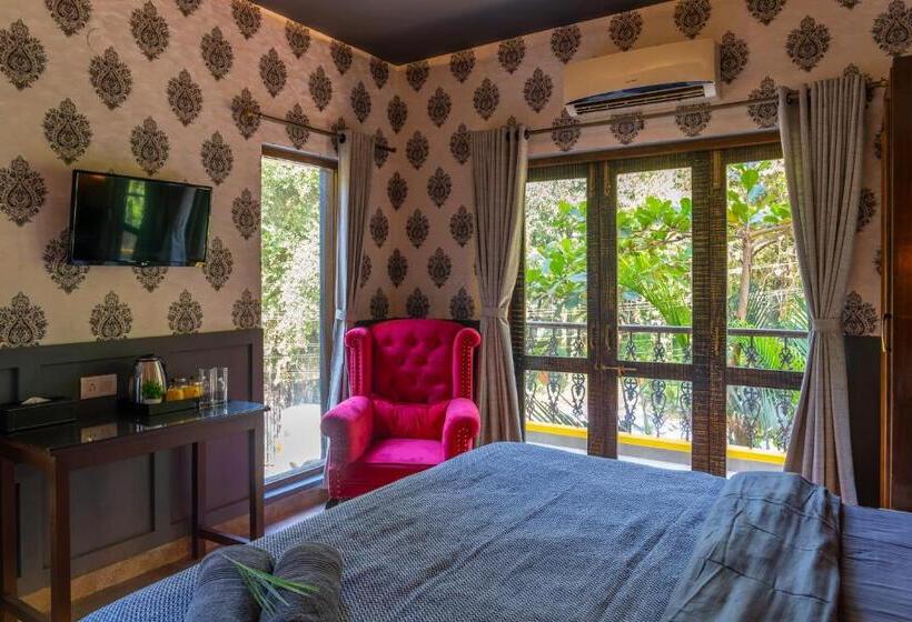 스탠다드 룸 킹사이즈 침대, Whoopers Boutique Hotel, Anjuna