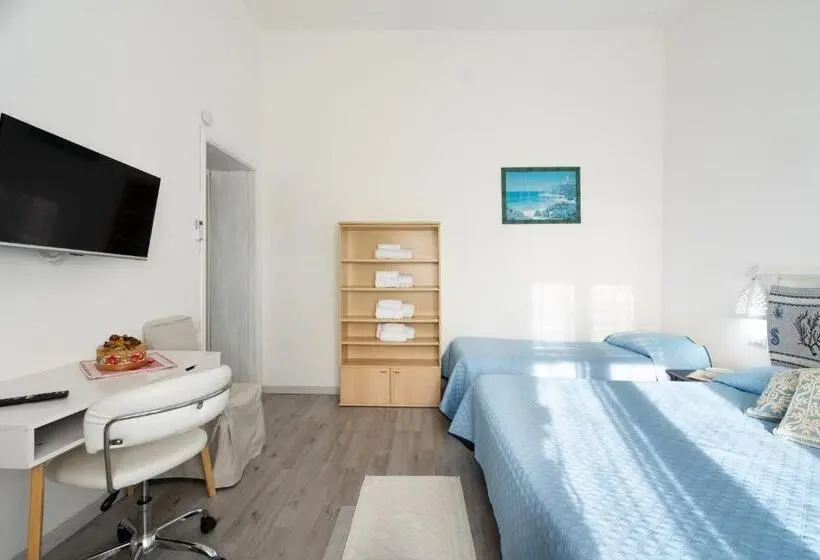 景色の見えるスタンダード４人部屋, Affittacamere Aiosardegna Al Porto