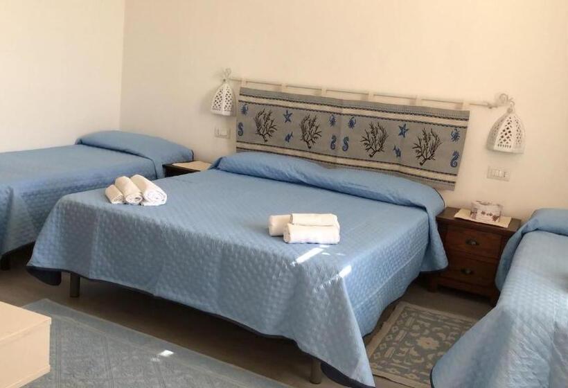 带海景标准四人间, Affittacamere Aiosardegna Al Porto