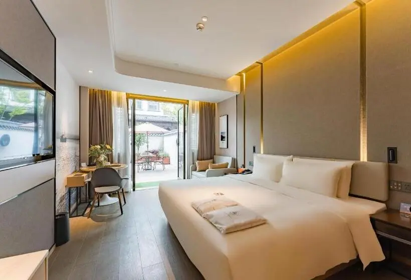 ガーデンビューデラックスルーム, Atour Hotel Tongxiang Wuzhen