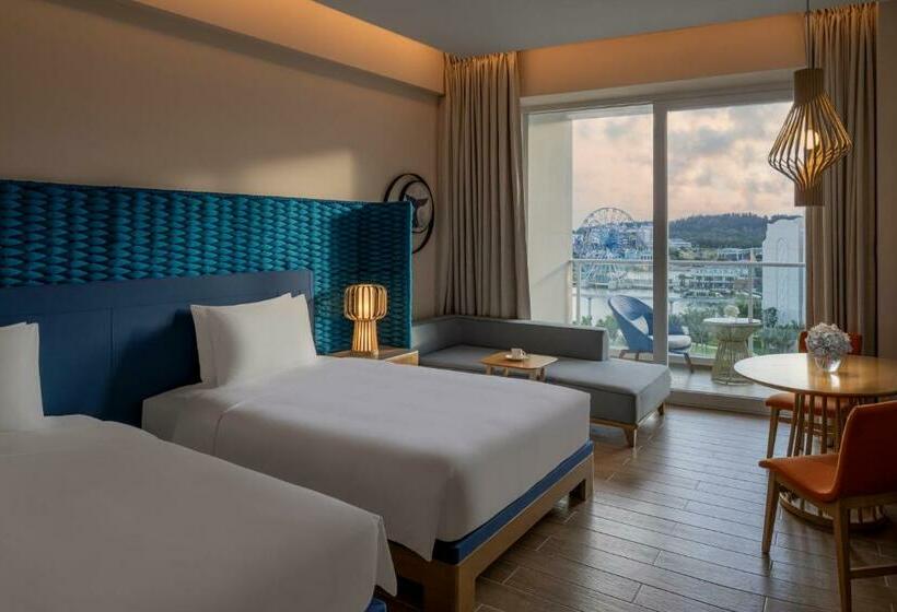 חדר סטנדרט נוף לפארק, Hyatt Regency Hainan Ocean Paradise Resort