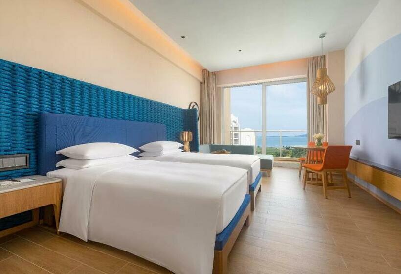 חדר סטנדרט נוף לים, Hyatt Regency Hainan Ocean Paradise Resort